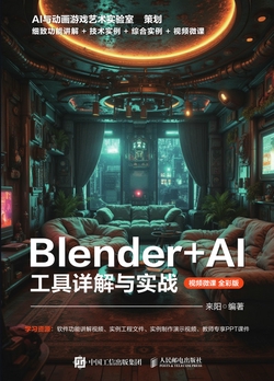 Blender+AI 工具详解与实战(视频微课 全彩版)