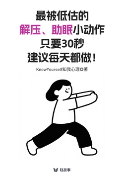 最被低估的解压、助眠小动作,只要30秒,建议每天都做!(轻心理)