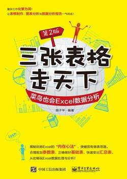三张表格走天下:菜鸟也会Excel数据分析(第2版)